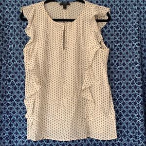 J Crew Flutter Top